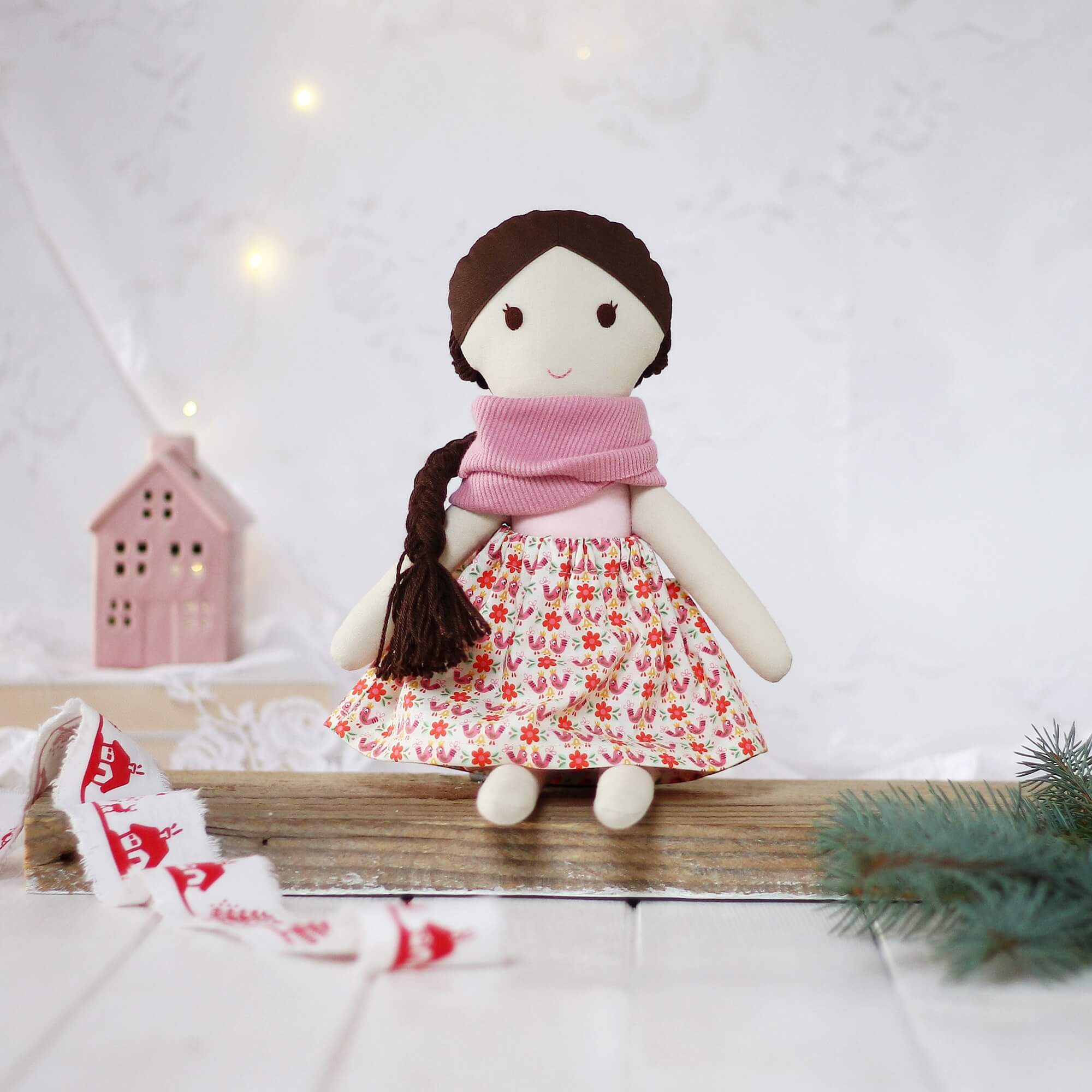 lalka szmaciana dla dziewczynki