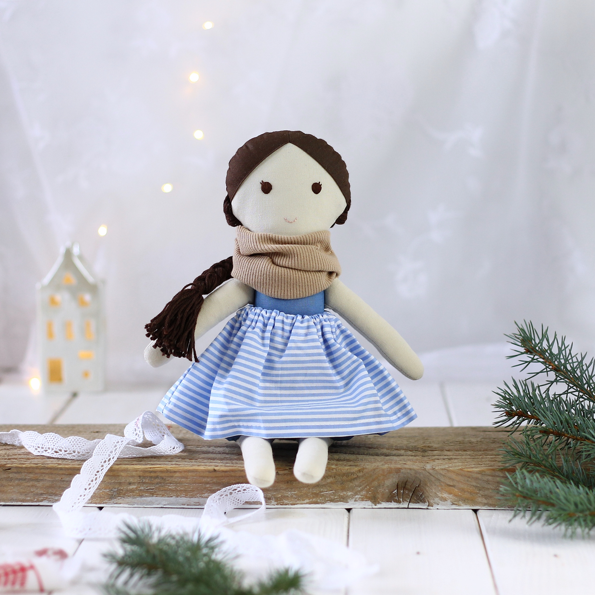 lalka szmaciana dla dziewczynki