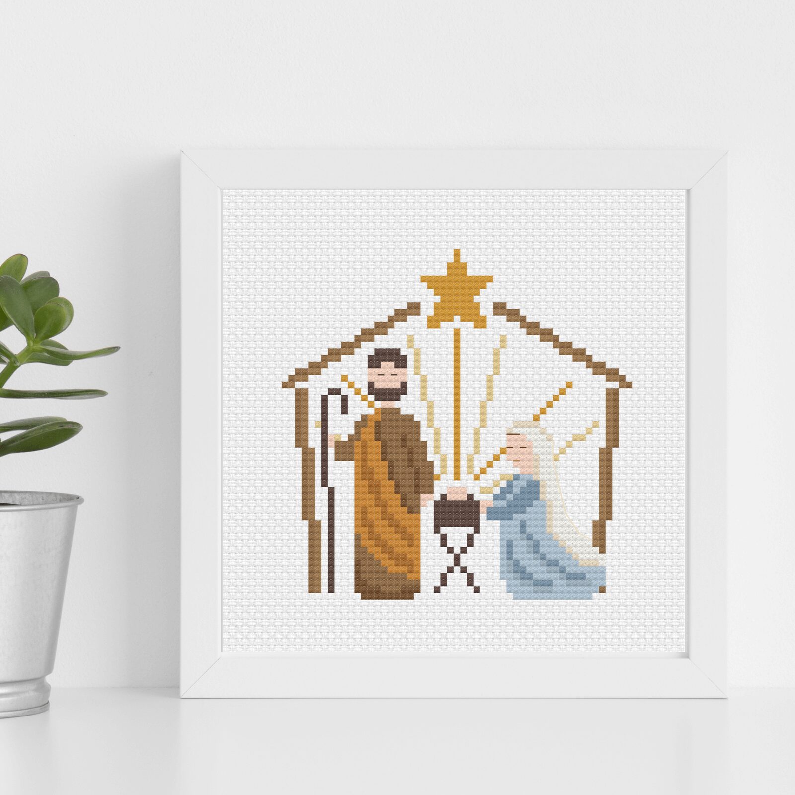 haft krzyżykowy do wydruku